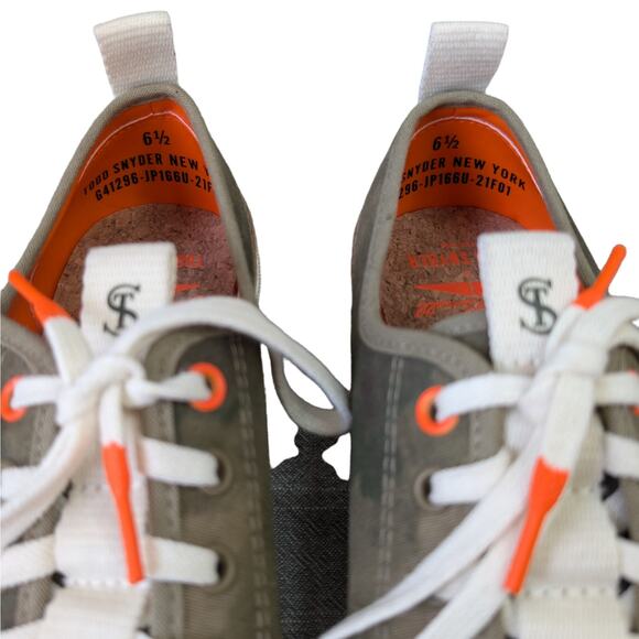 Converse x Todd Snyder Jack Purcell Rebel Prep Elmwood Egret Low Top Sneaker W8 - Picture 9 of 10